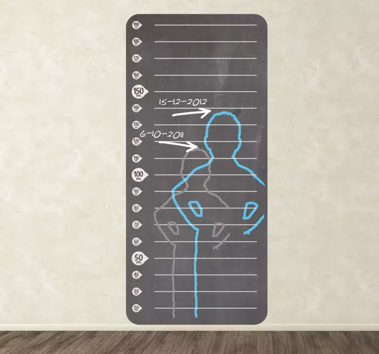 Naklejka miarka tablica kredowa - TenStickers