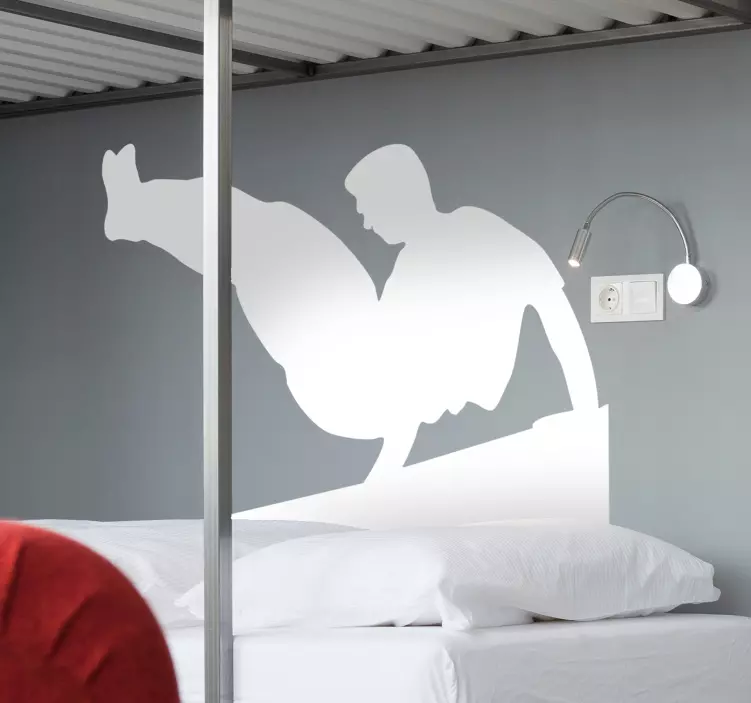 Naklejka miejski akrobata - TenStickers