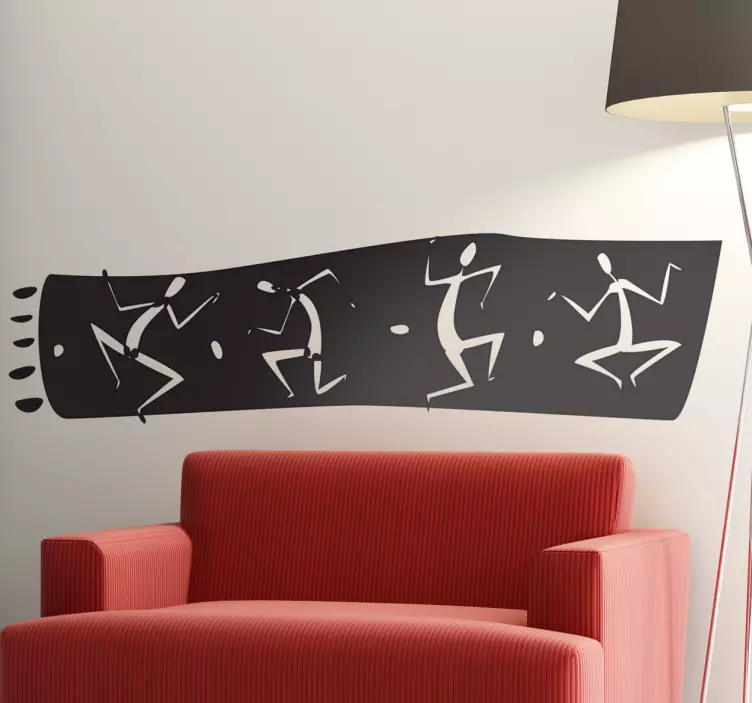 Naklejka motyw afrykański - TenStickers