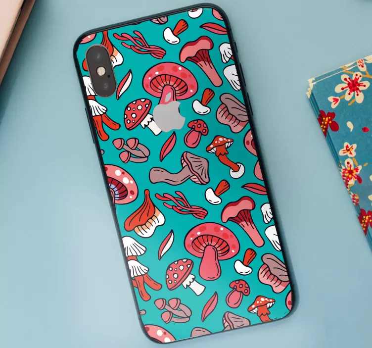 Naklejka na Iphone fantazja o grzybach - TenStickers