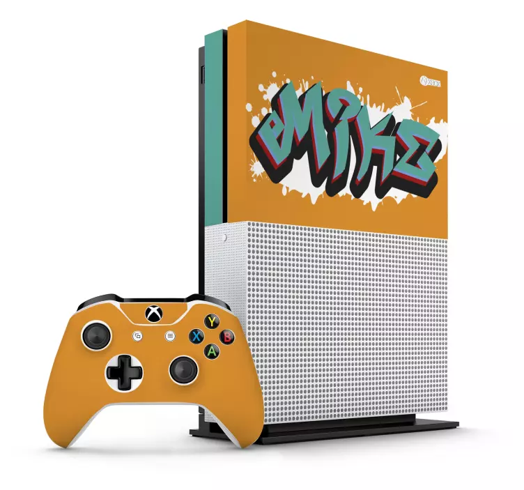 Naklejka na Xbox Graffiti króla dzikiego stylu - TenStickers