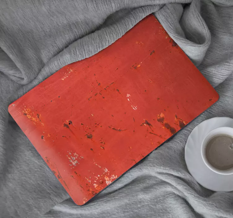 Naklejka na laptopa Płasko leżał abstrakcyjny metal - TenStickers