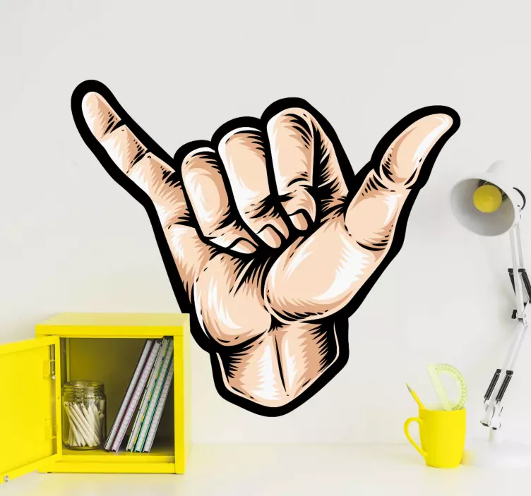 Naklejka na laptopa Shaka naklejki ręcznie - TenStickers