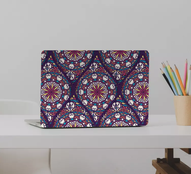 Naklejka na laptopa Wzory etniczne - TenStickers