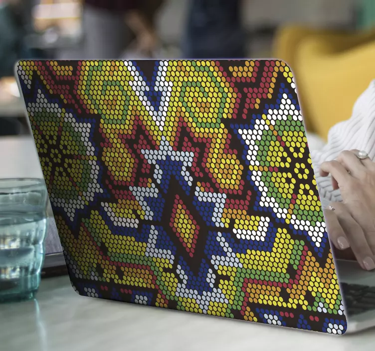 Naklejka na laptopa Sztuka nowoczesna - TenStickers