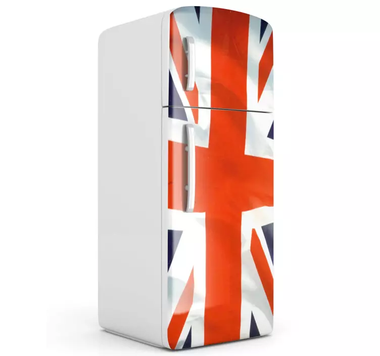 Okleina na lodówkę Union Jack - TenStickers
