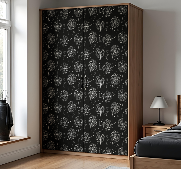 Naklejka na meble latające mlecze - TenStickers