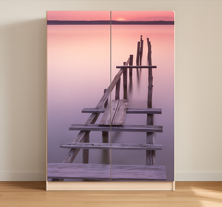 Naklejka na meble taras widokowy - TenStickers