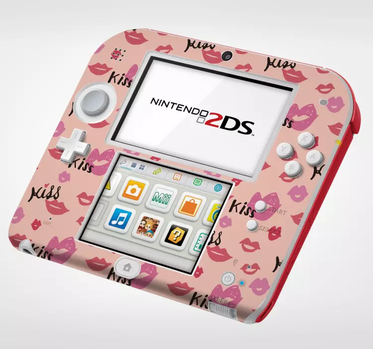 Naklejka na nintendo skin w motywie pocałunku - TenStickers