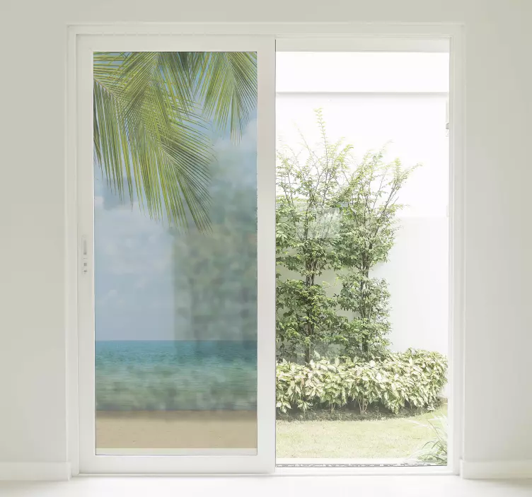 Naklejka na szyby okna z krajobrazem - TenStickers