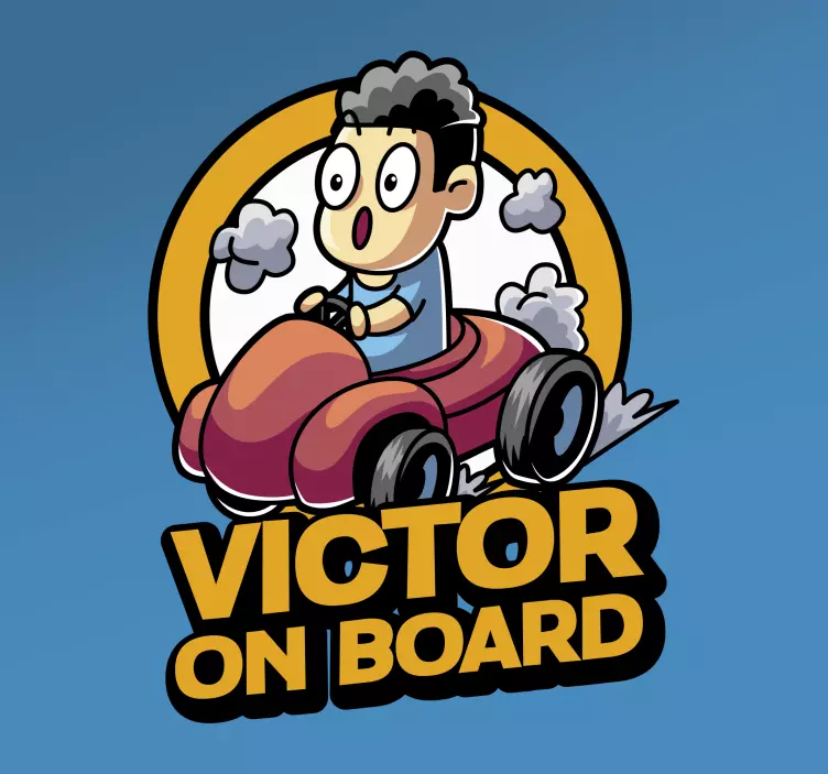 Naklejka na pojazdy Baby on board - TenStickers