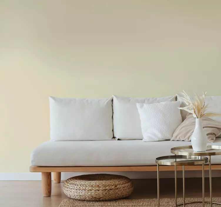 Naklejka na ścianę Beżowa farba - TenStickers