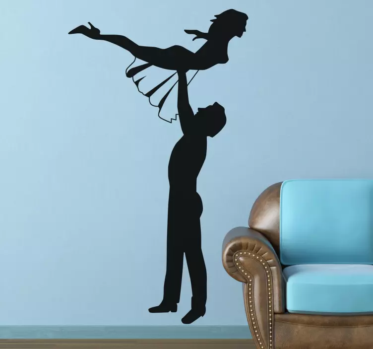 Naklejka na ścianę "Dirty Dancing" - TenStickers