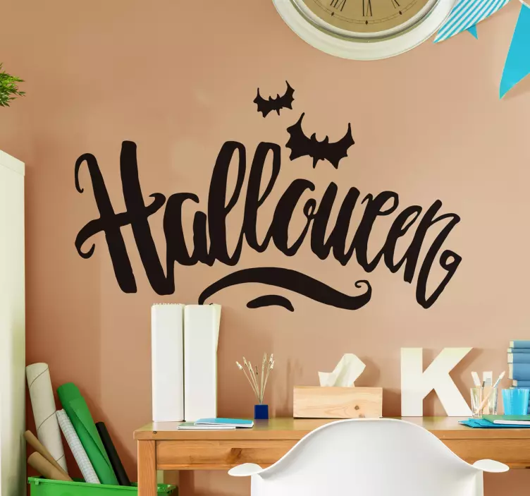 Naklejka na ścianę halloween nietoperze - TenStickers
