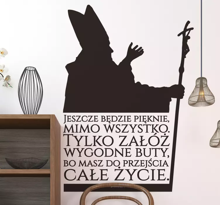 Naklejka Jeszcze będzie pięknie - TenStickers