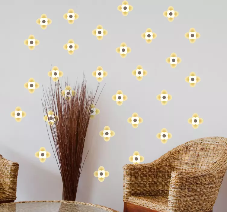 Naklejka na ścianę rośliny w stylu botanicznym - TenStickers