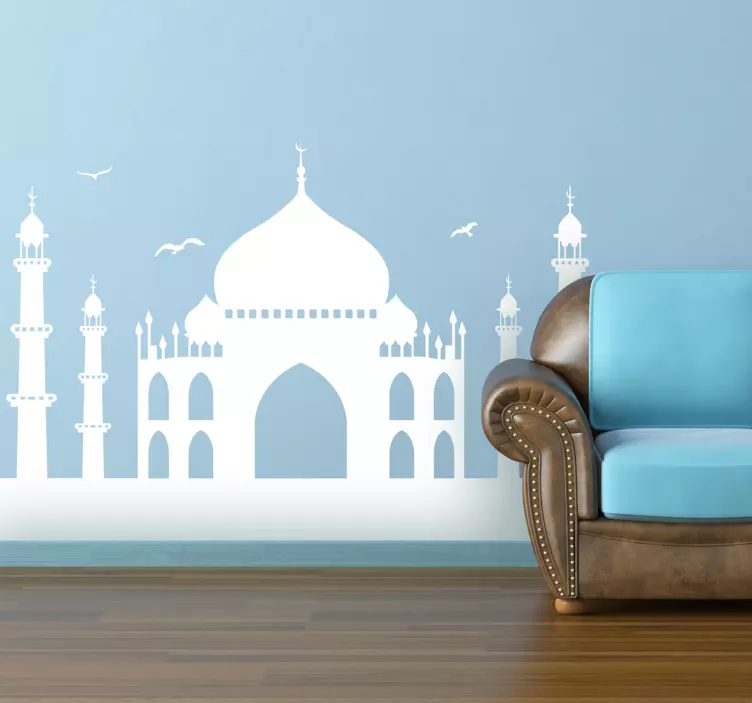 Naklejka na ścianę Taj Mahal - TenStickers