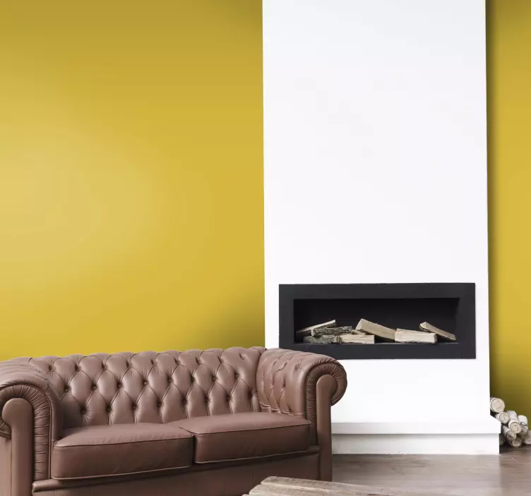 Naklejka na ścianę Złota farba - TenStickers