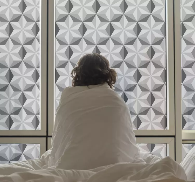 Naklejka na okno wzory arabskie - TenStickers