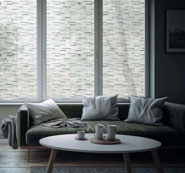 Naklejka na okno translucido tekstura - TenStickers