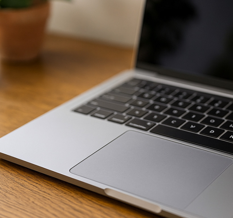 Naklejka na touchpad przezroczysty środek chroniący przed rozmazy - TenStickers