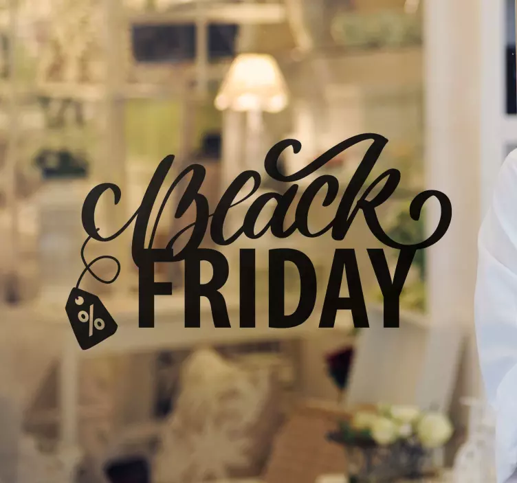 Naklejka na witrynę sklepową oferta sprzedaży promocyjnej - TenStickers