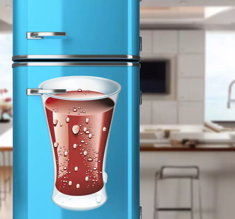 Naklejka napój cola - TenStickers