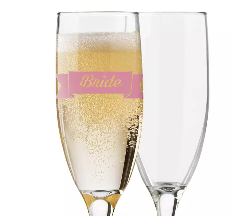 Naklejka Panna Młoda - TenStickers