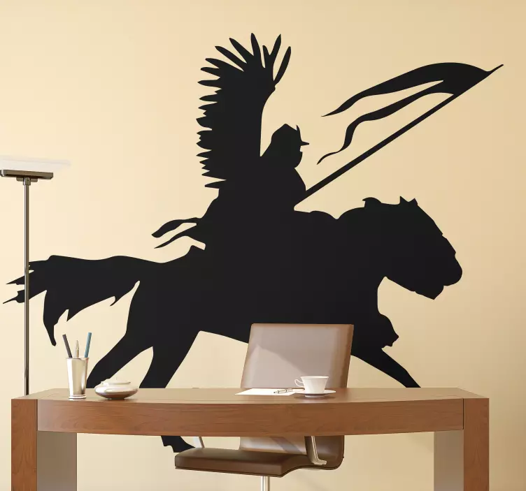 Naklejka ścienna patriotyczna Husaria - TenStickers