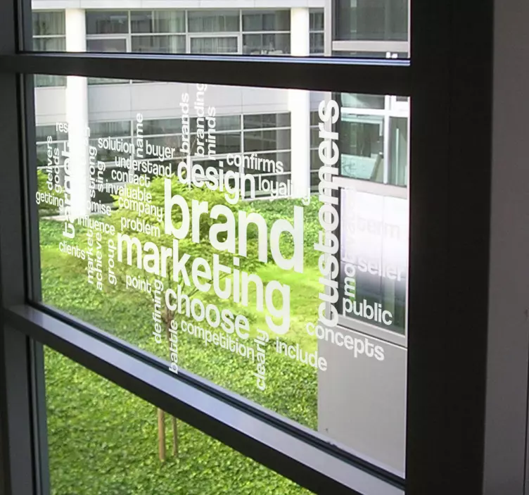 Naklejka pomysły marketing - TenStickers