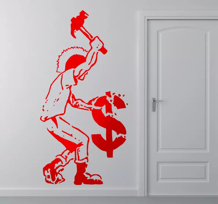 Naklejka Punk z młodkiem - TenStickers