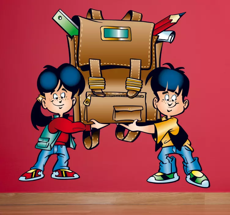 Naklejka rozpoczęcie szkoły - TenStickers