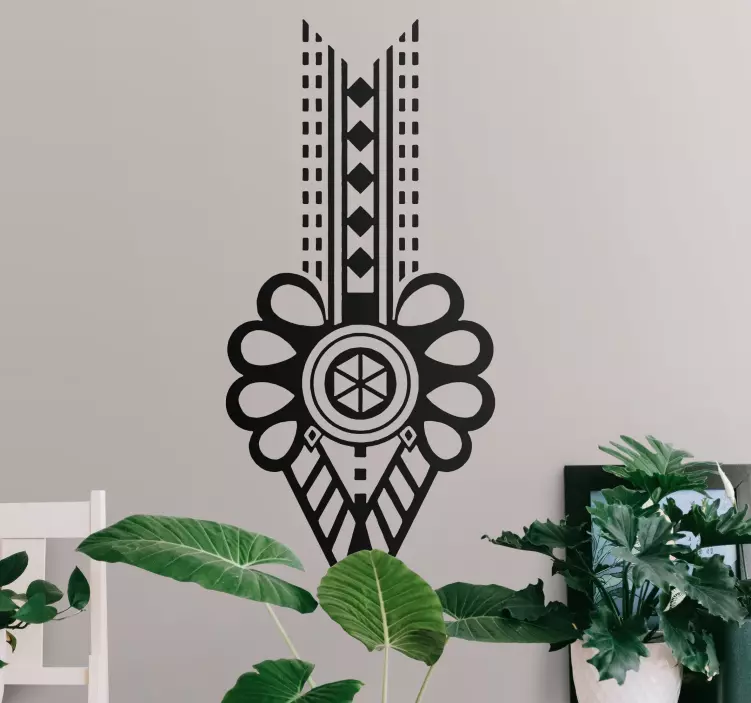 Naklejka na ścianę abstrakcja Parzenica - TenStickers