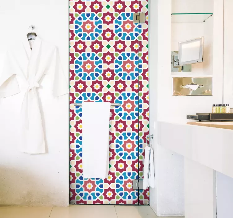 Naklejka na ścianę arabska hydraulika - TenStickers