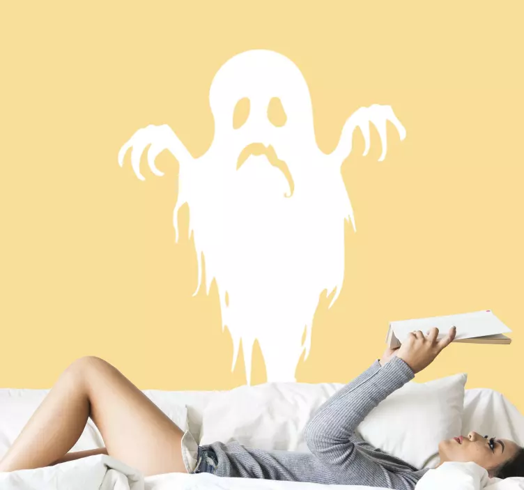 Naklejka na ścianę Topniejący duch  - TenStickers