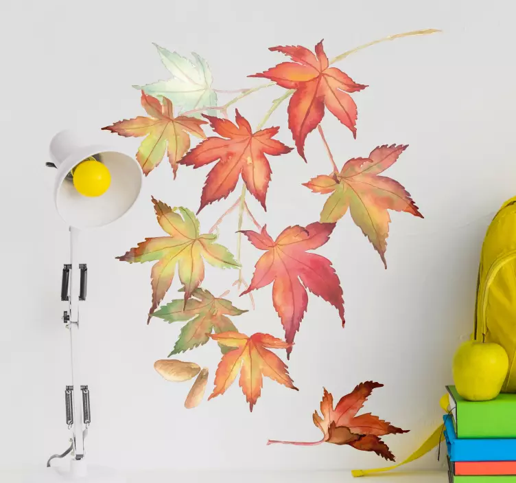 Naklejka ścienna klon japoński - TenStickers