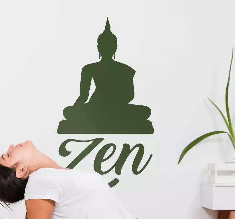 Naklejka ścienna zen yoga - TenStickers
