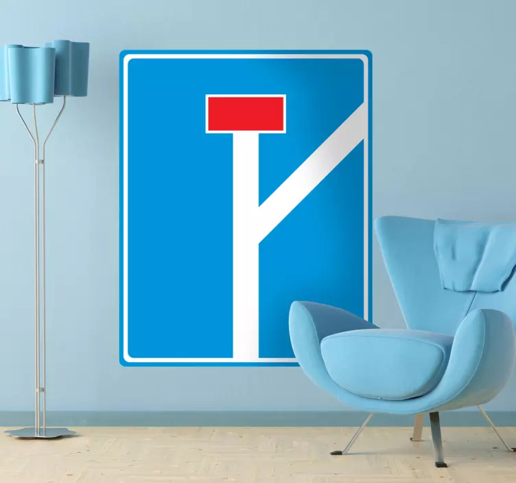 Naklejka Ślepa ulica - TenStickers