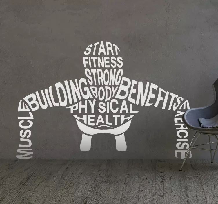 Naklejka sportowa motywacja - TenStickers