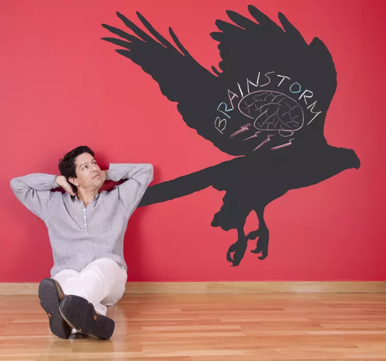 Naklejka tablica w formie orła - TenStickers