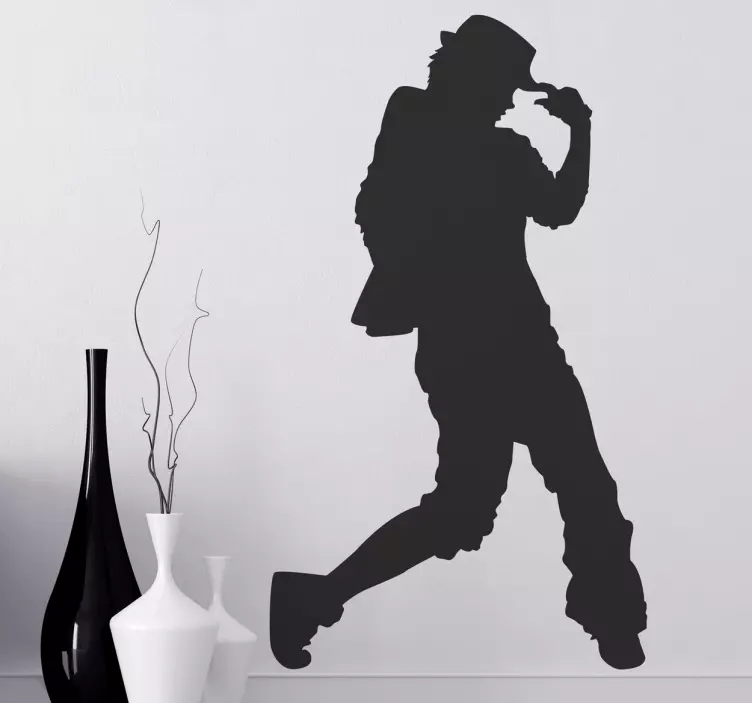 Naklejka taneczny ruch michael jackson - TenStickers