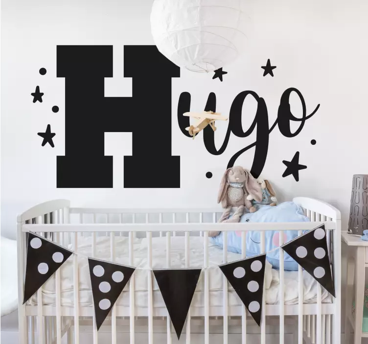 Naklejka personalizowana Imię dziecka - TenStickers