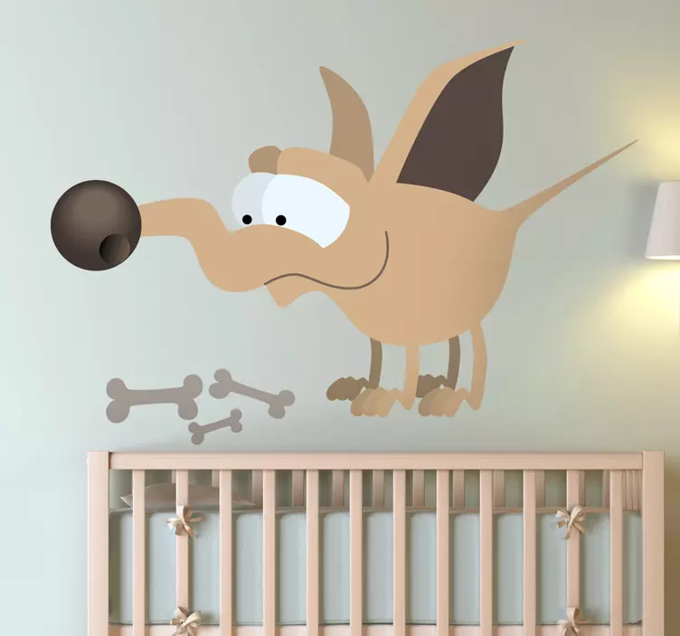 Naklejka zagubiony pies - TenStickers