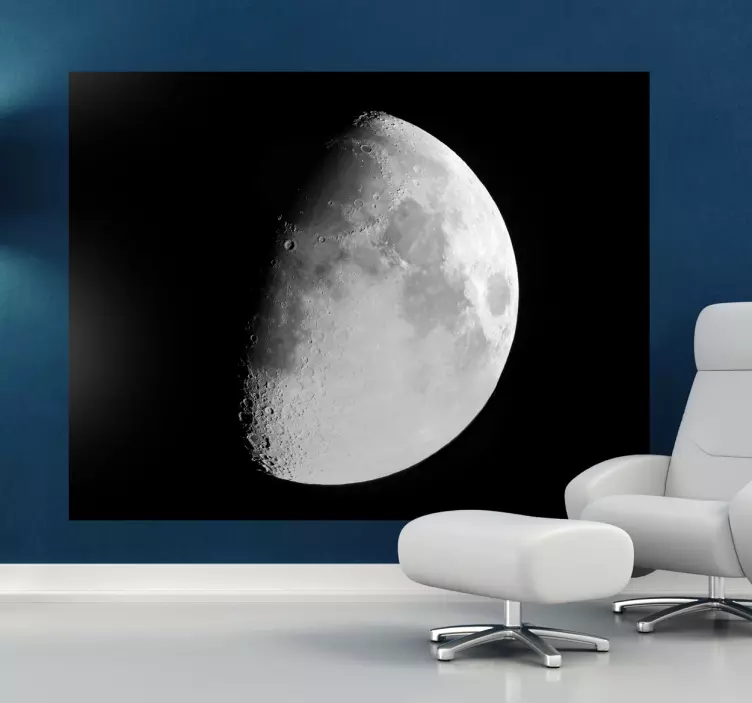 Naklejka na ścianę zdjęcie księżyc - TenStickers