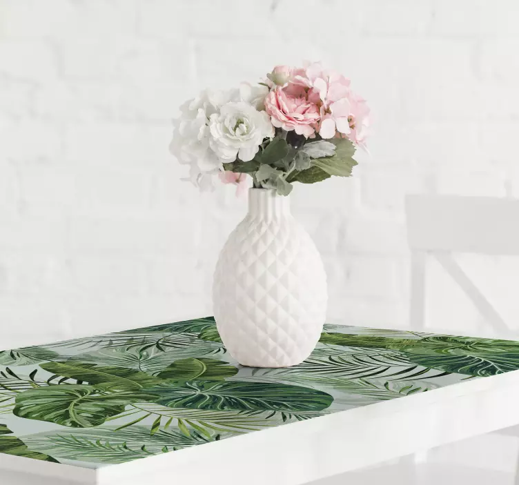 Naklejki na meble liście paproci - TenStickers