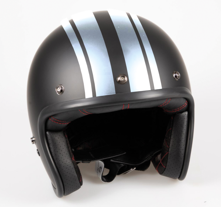 Naklejki na motor jednokolorowe linie wyścigowe - TenStickers