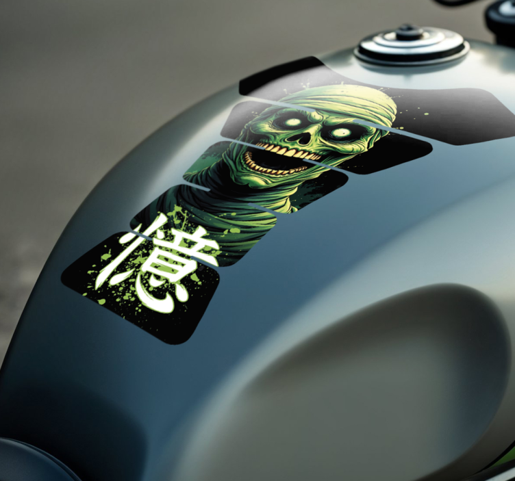 Naklejki na motor strasznej mumii - TenStickers