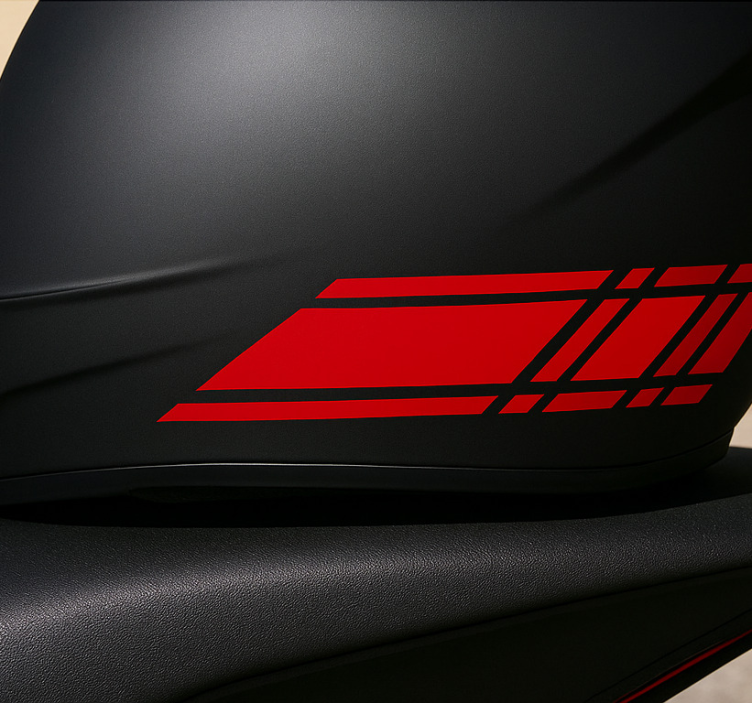 Naklejki na motor szybki projekt linii - TenStickers