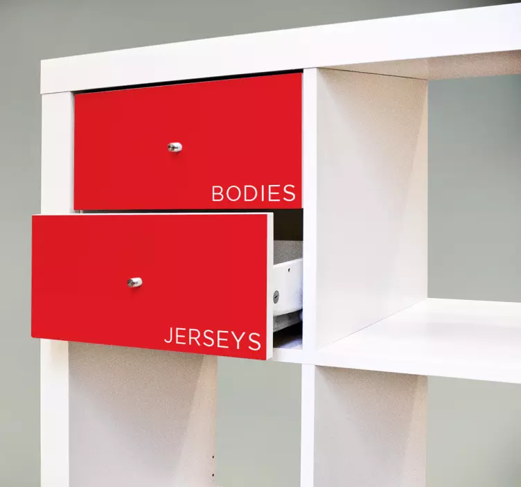 Naklejki na szuflady - TenStickers