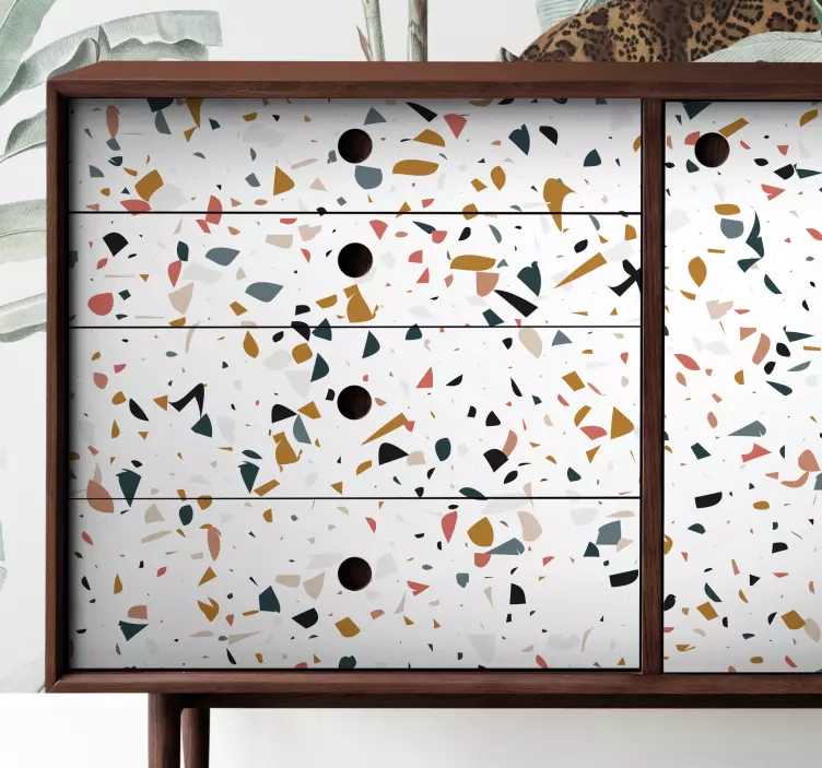 Naklejka na meble Abstrakcyjny wzór tekstury - TenStickers